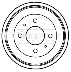 BORG & BECK Jarrurumpu BBR7244